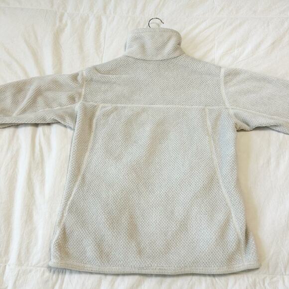 Patagonia Re-Tool Snap-T Fleece Pullover Ivory Cream Women’s Size Medium - Picture 8 of 8